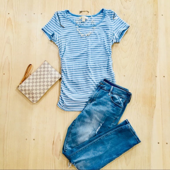 MICHAEL Michael Kors Tops - NWOT Michael Kors Shirt w/ ruche & zipper accents